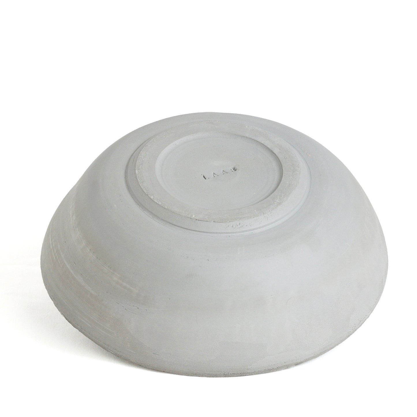 Classic Ceramic Bowl Glazed Inside and Rought Outside