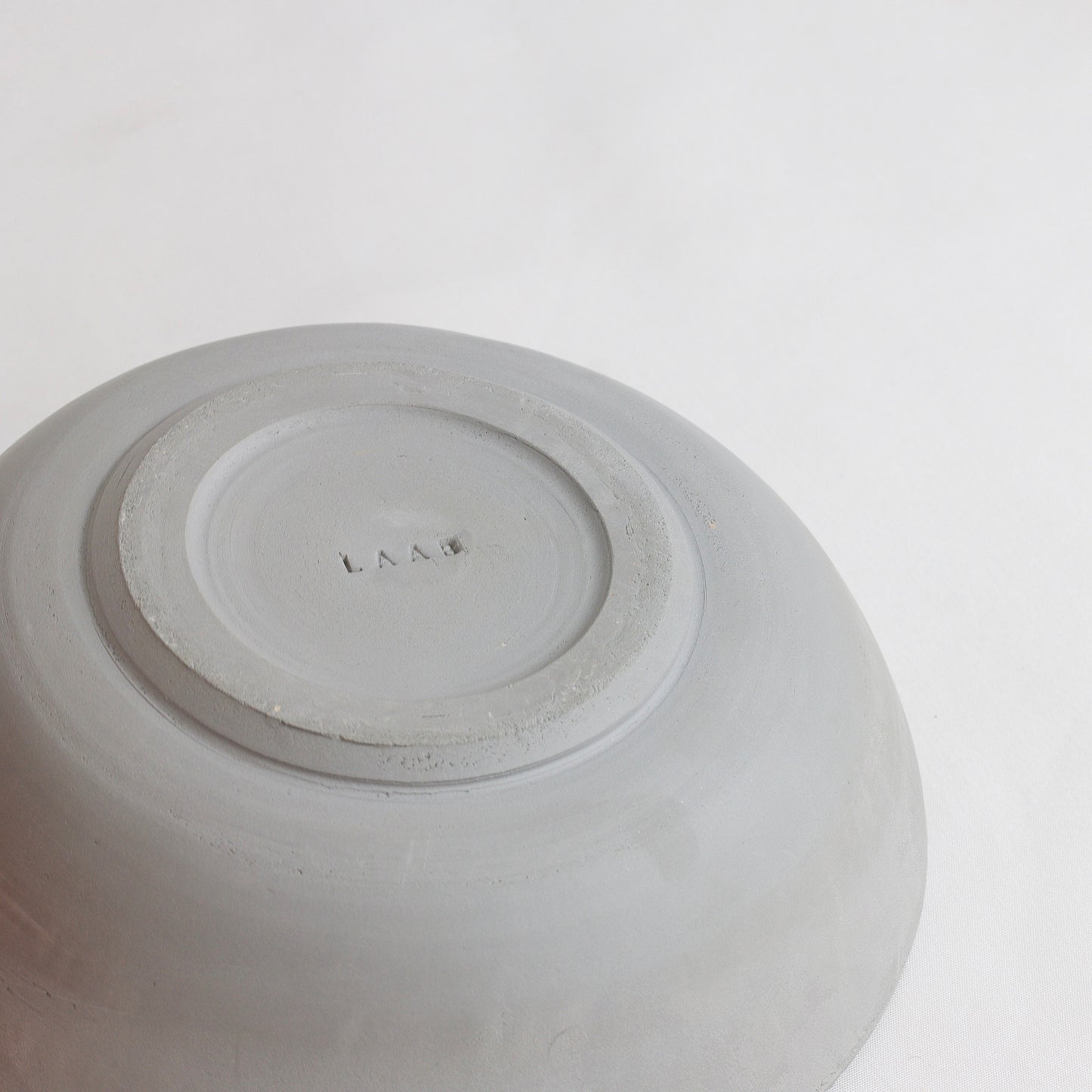 Classic Ceramic Bowl Glazed Inside and Rought Outside