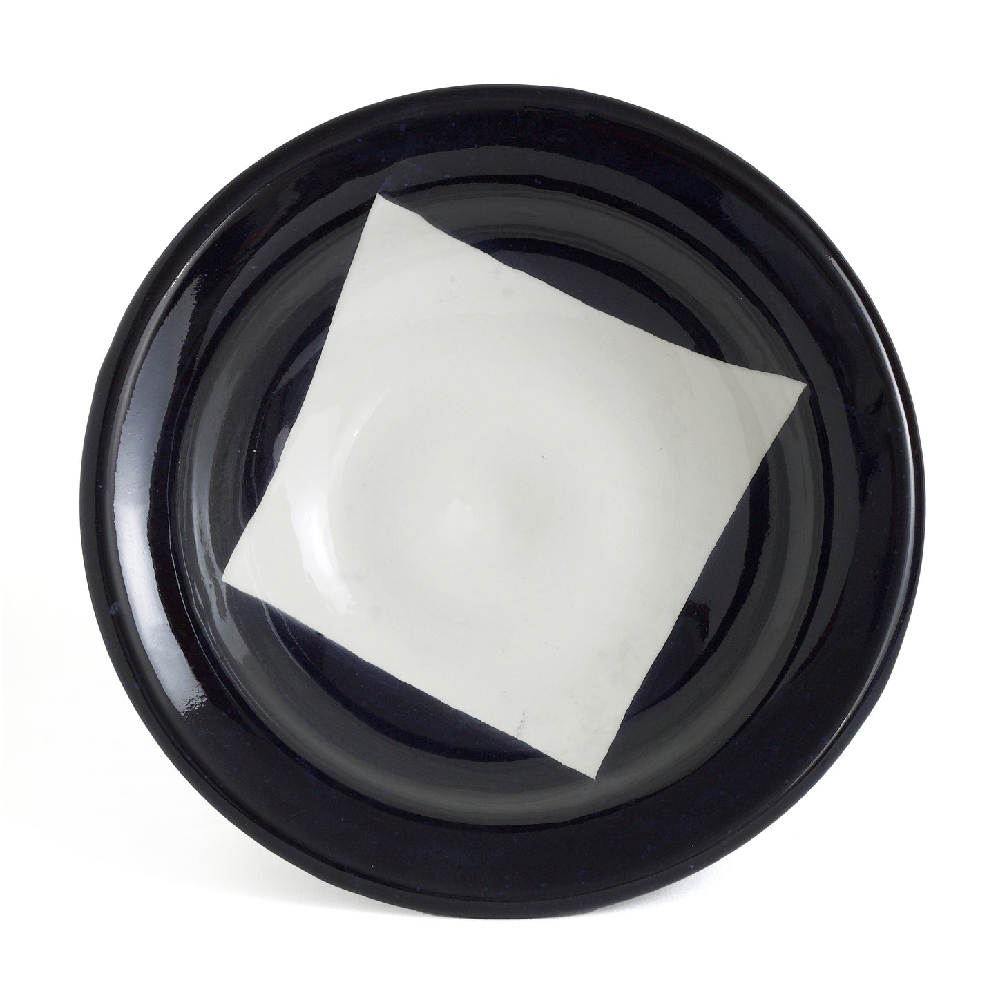 Vintage Sweden Plates Black White Design Minimalist