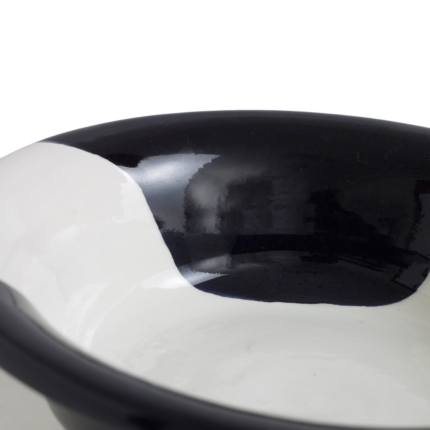 Vintage Sweden Plates Black White Design Minimalist