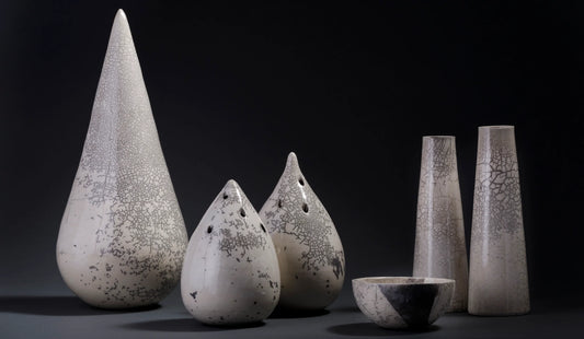 Raku ceramics: objects of art and handmade design