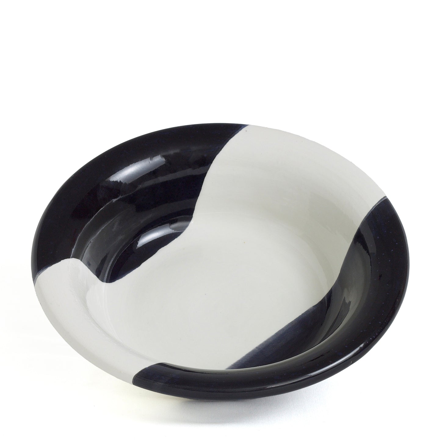 Vintage Sweden Plates Black White Design Minimalist